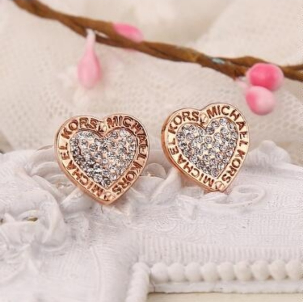 NEW MICHAEL KORS STUDS(gold plated)